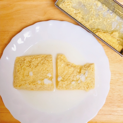 たまご豆腐（昆布だし）