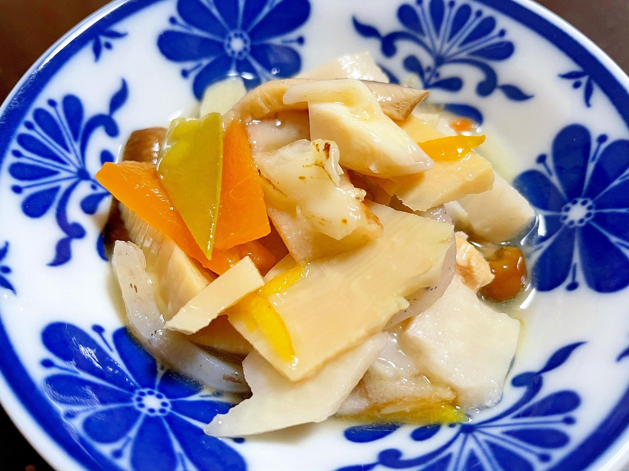 里芋と百合根の煮物