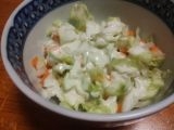 もりもり食べられるコールスロー♪