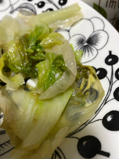 楽々♪クセになる簡単レタス炒め