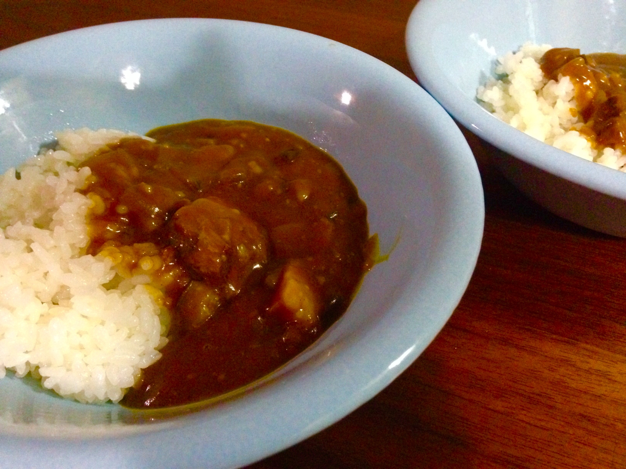 なす嫌いの子供が食べてくれた♪なすカレー♪