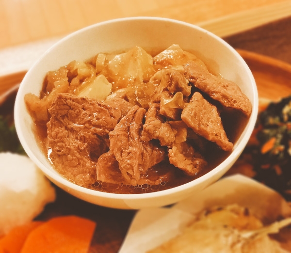 低残渣仕様の肉豆腐【190kcal 脂質8g】