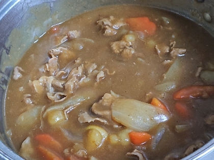 たっぷり野菜カレー（お好きな野菜で作って下さい）