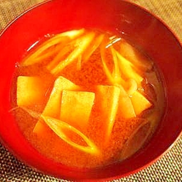 夜食に 高野豆腐と葱の味噌汁 レシピ 作り方 By ブ 子 楽天レシピ 夜食に 高野豆腐と葱の味噌汁 レシピ 作り方 By ブ 子 楽天レシピ