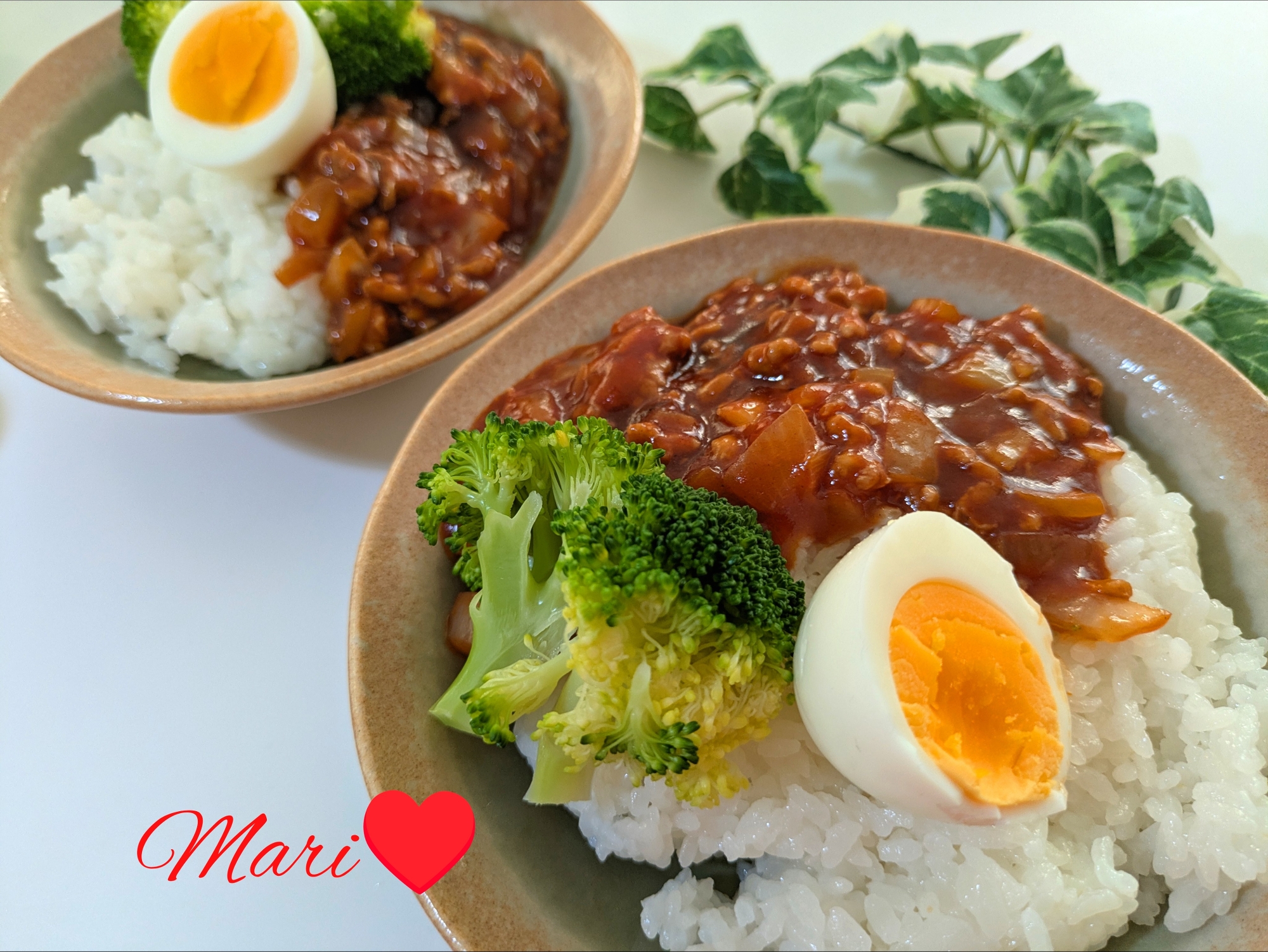 簡単！ミートソース丼