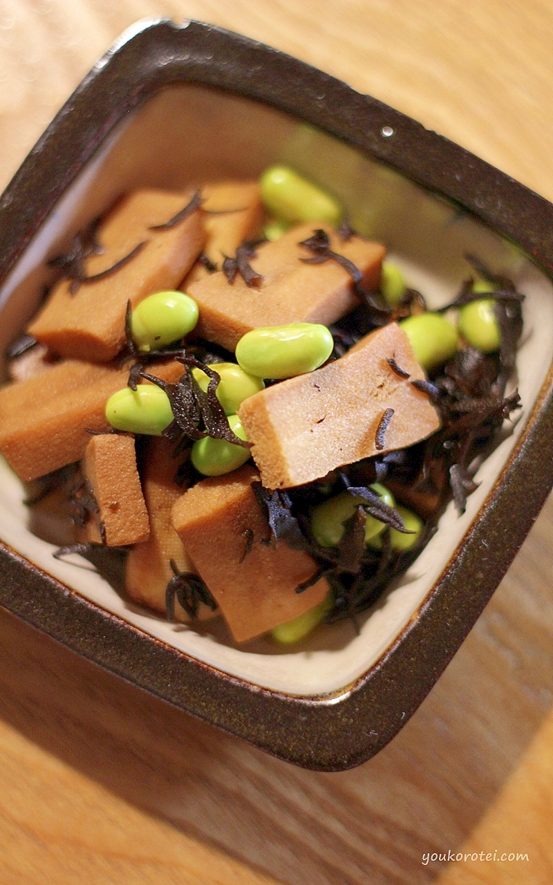 ヘルシーな作り置き！高野豆腐のさっぱり煮