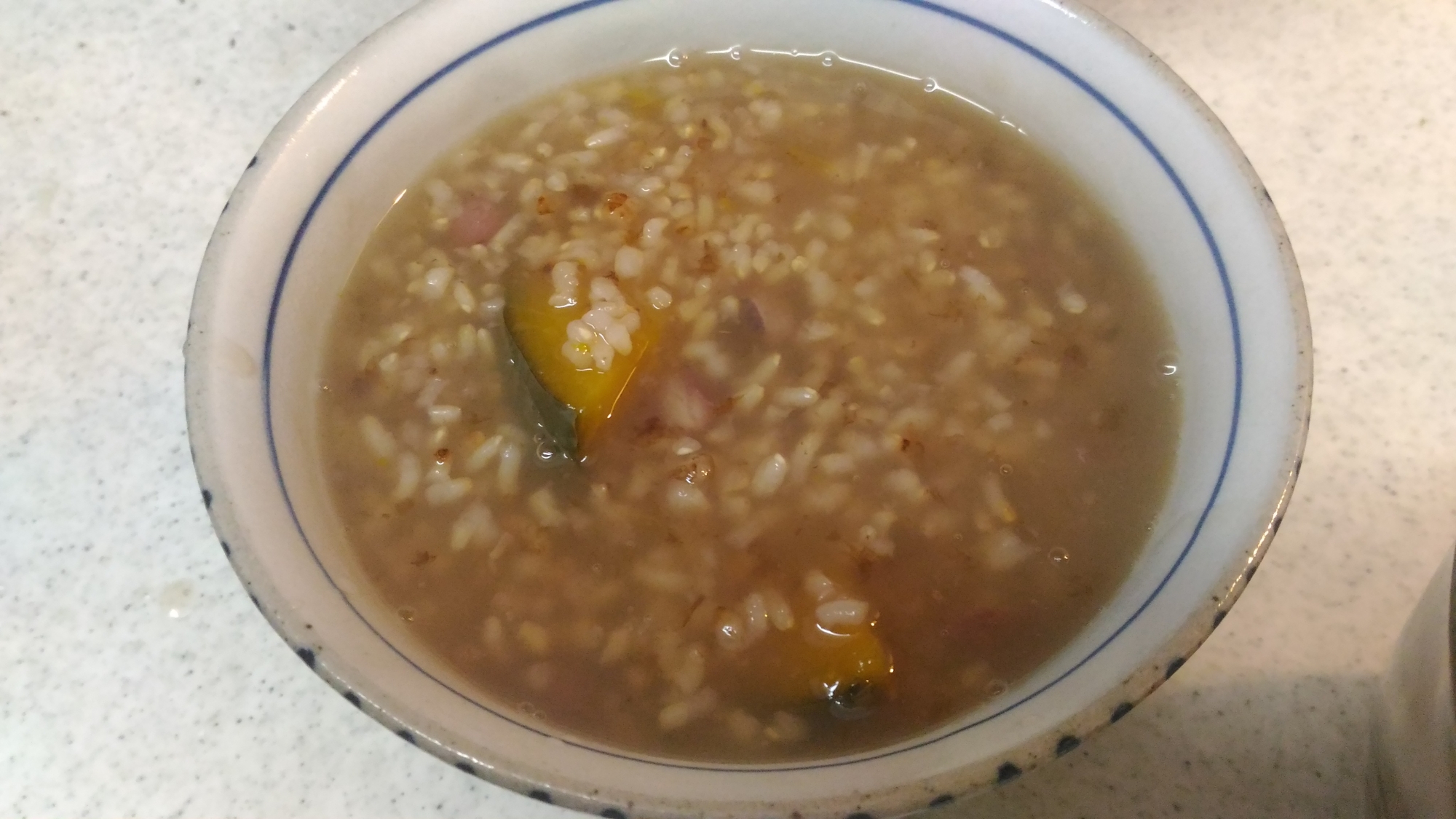 小豆と南瓜の玄米粥