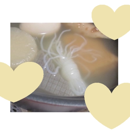 さつまいも入りのおでん