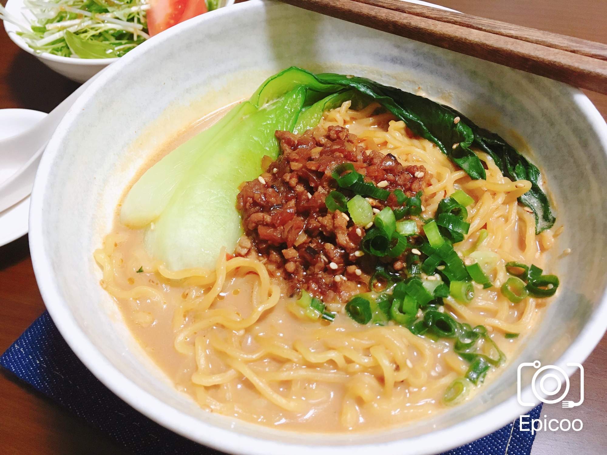 牛乳で簡単！本格まろやか坦々麺