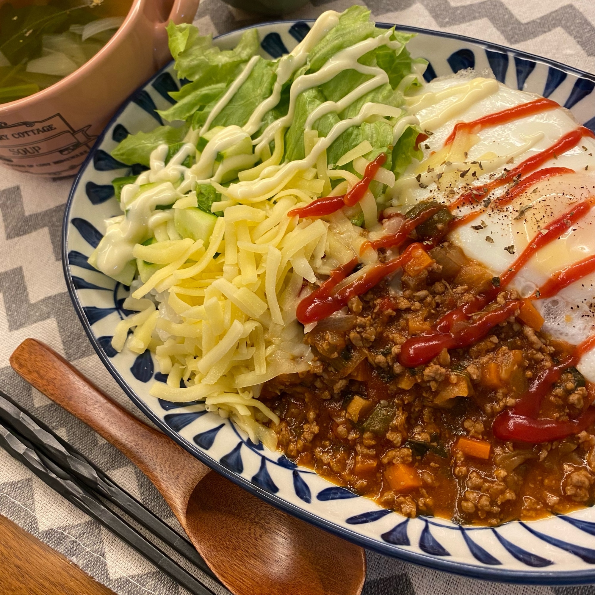 ミートソースで＊タコライス＊作り置きにも レシピ・作り方 by CocoNut kitchen｜楽天レシピ