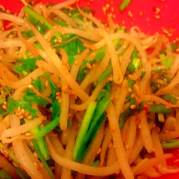 もやしとにらのナムル レシピ 作り方 By Maiko Kuma 楽天レシピ もやしとにらのナムル レシピ 作り方 By Maiko Kuma 楽天レシピ