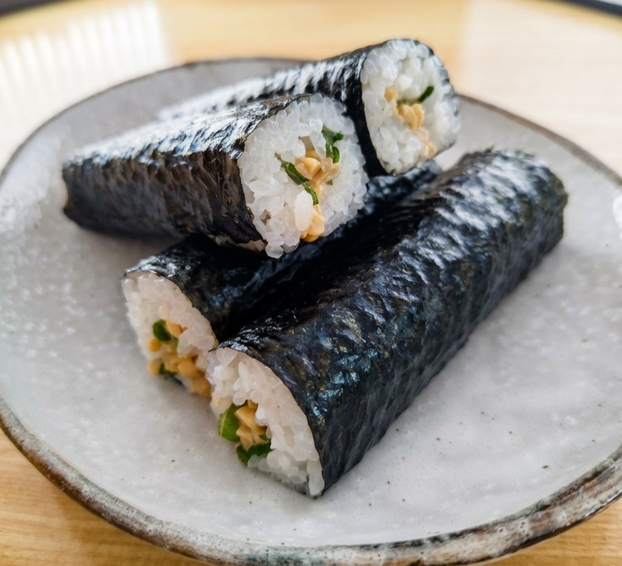 大葉入り【納豆巻】