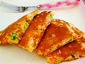 野菜を入れて ホットケーキ レシピ 作り方 By Thank You Good Bye 楽天レシピ