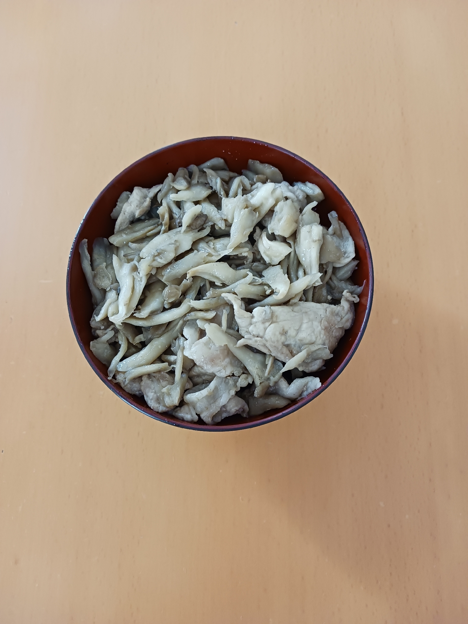 舞茸のめんつゆ炒め