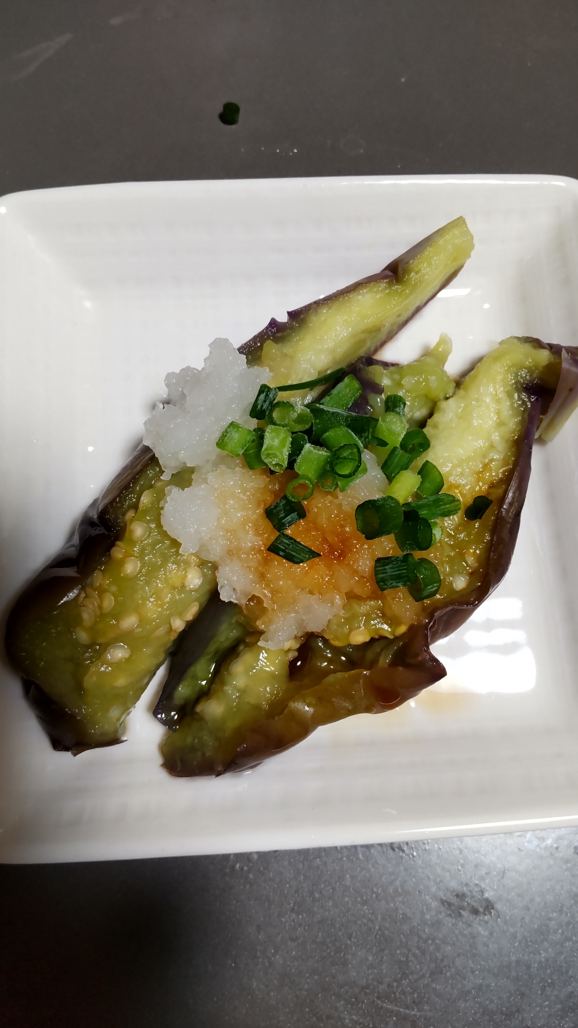 茄子の大根おろし