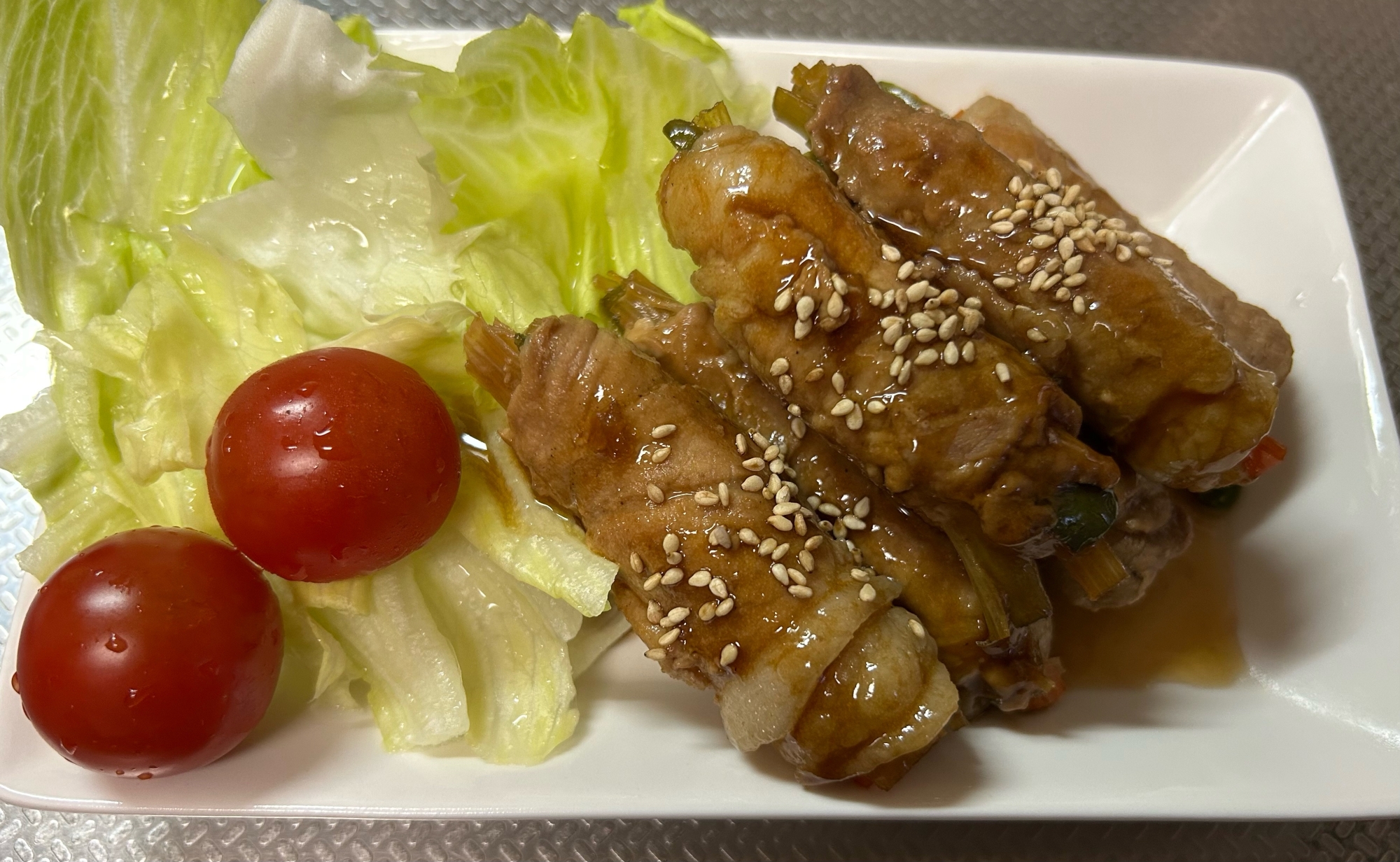 ＊簡単肉巻き＊