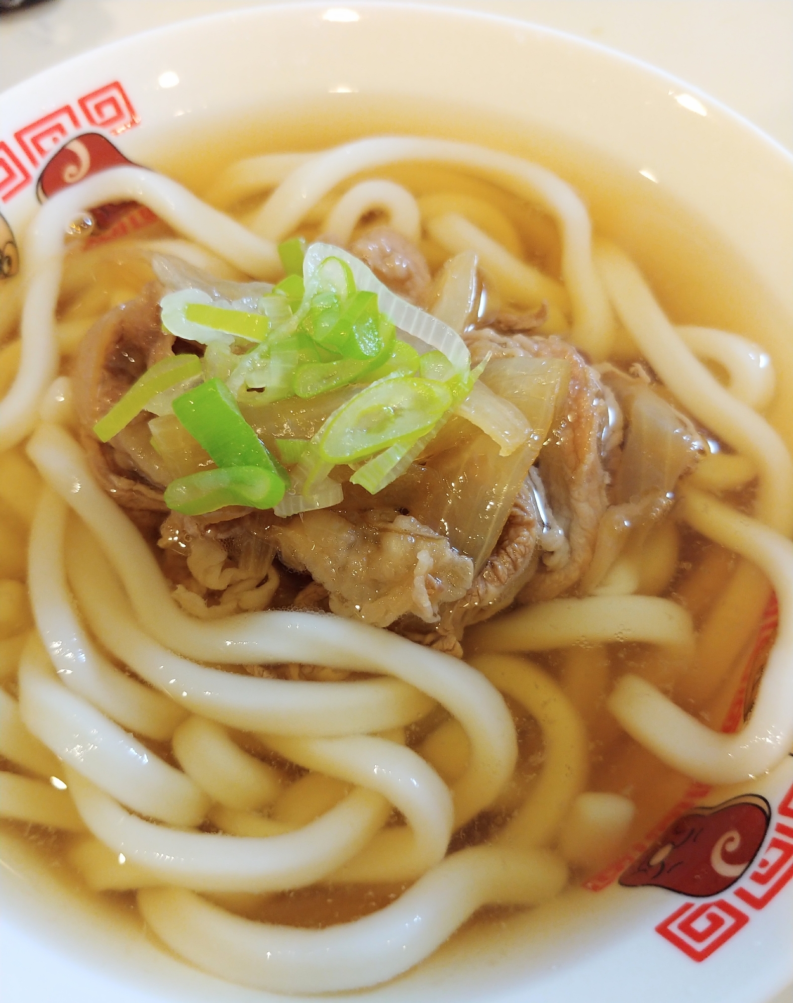 時短♡牛丼の具で♡あったか肉うどん♪