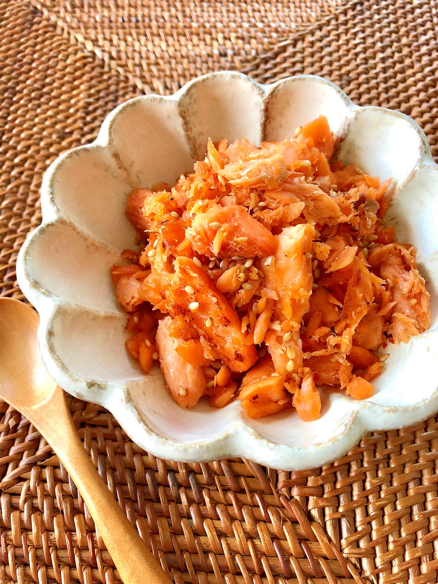 手作りあらほぐし鮭フレーク レシピ 作り方 By はぁぽじ 楽天レシピ