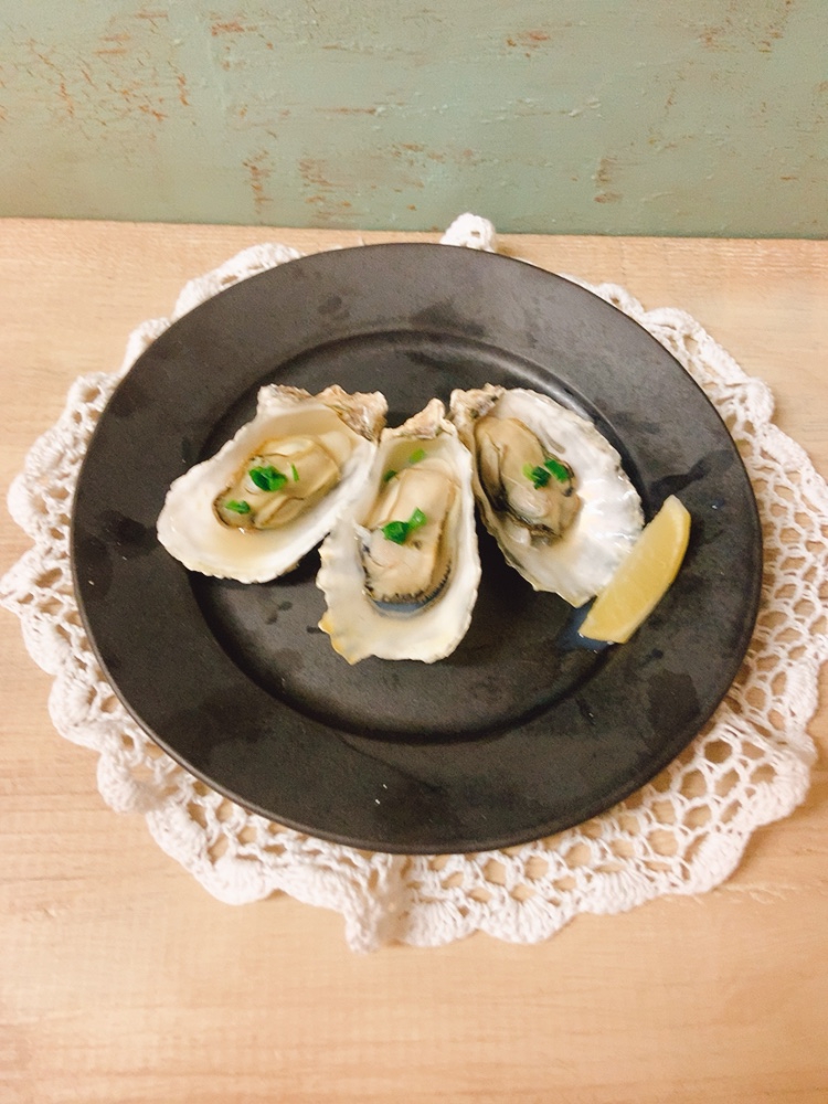 バレンタイン♡焼き牡蠣(殻付き)