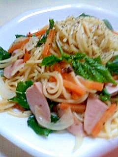 ほうれん草のソースパスタ♪