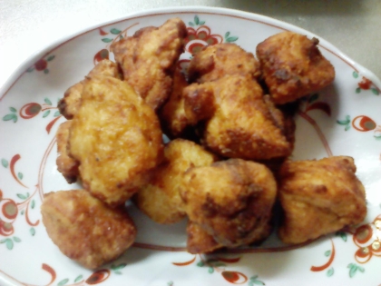 まぶして焼くだけからあげ粉で作っちゃった^^v