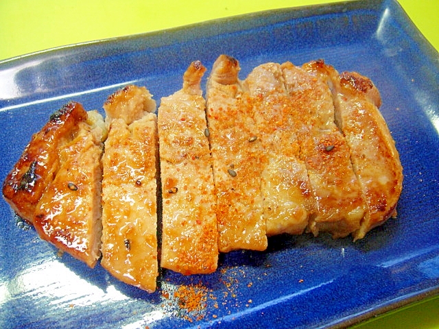 ピリ辛塩麹味噌ポークソテー