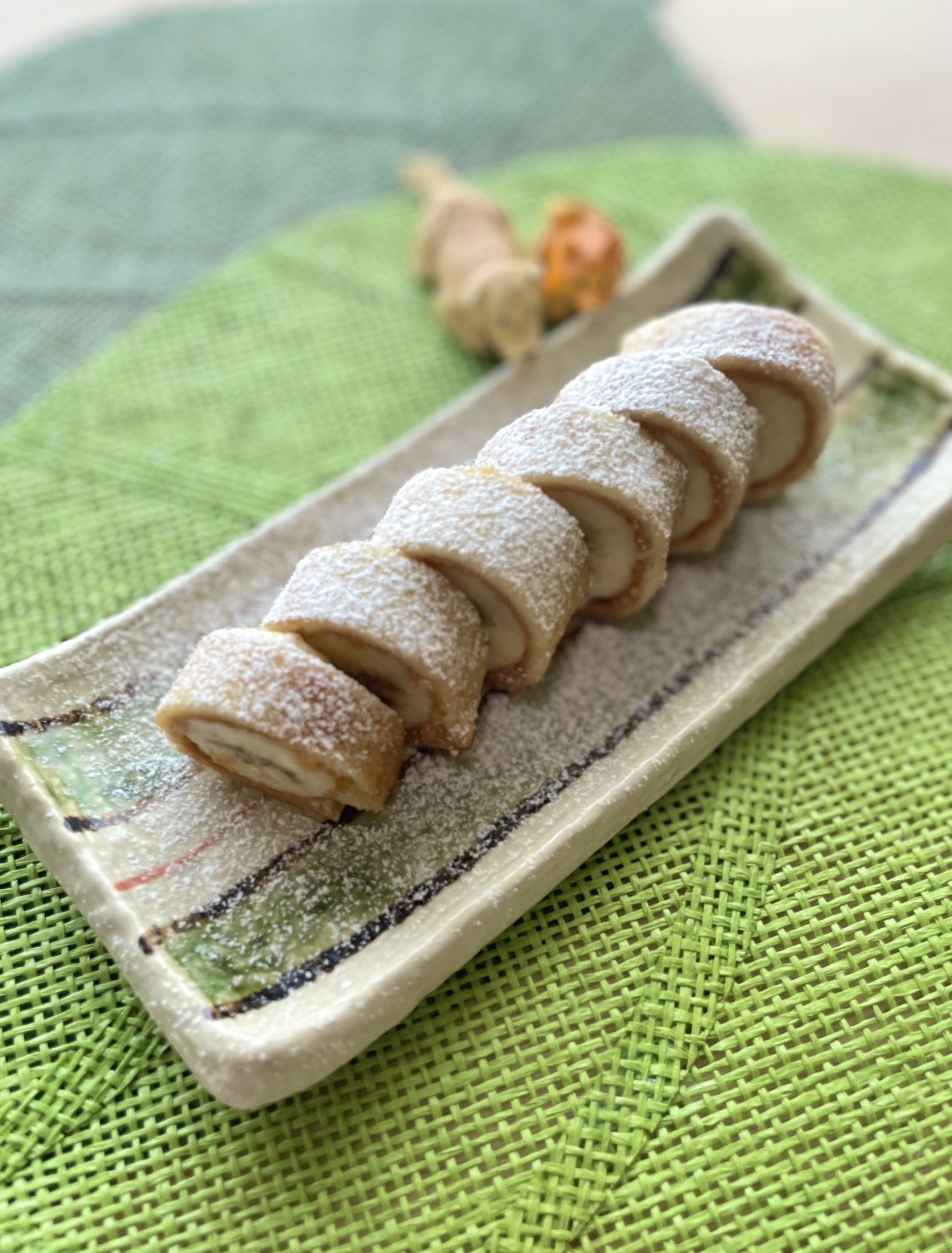 食パンで作る…簡単バナナロール♡