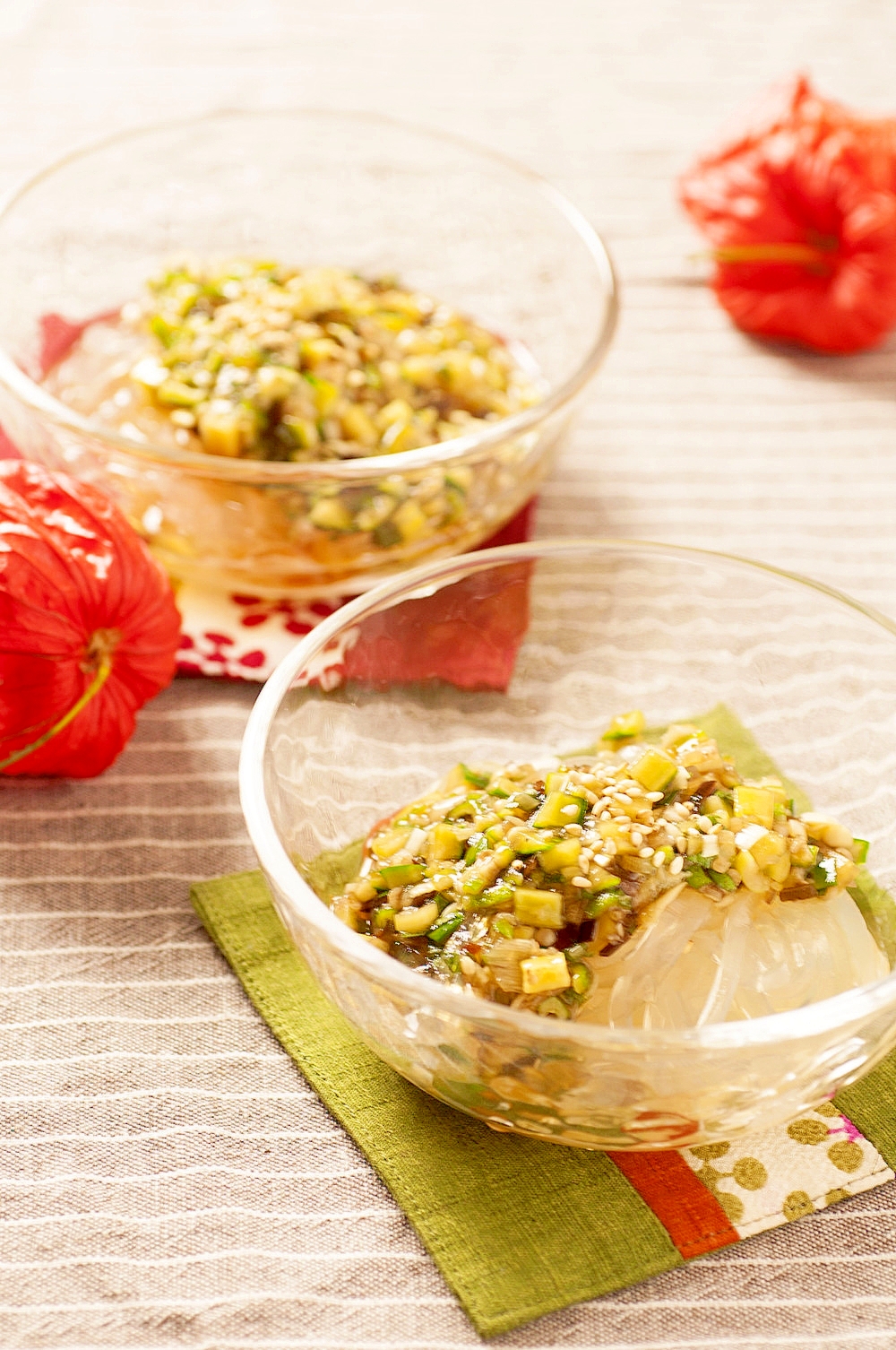 山形名物!だしがけところてん