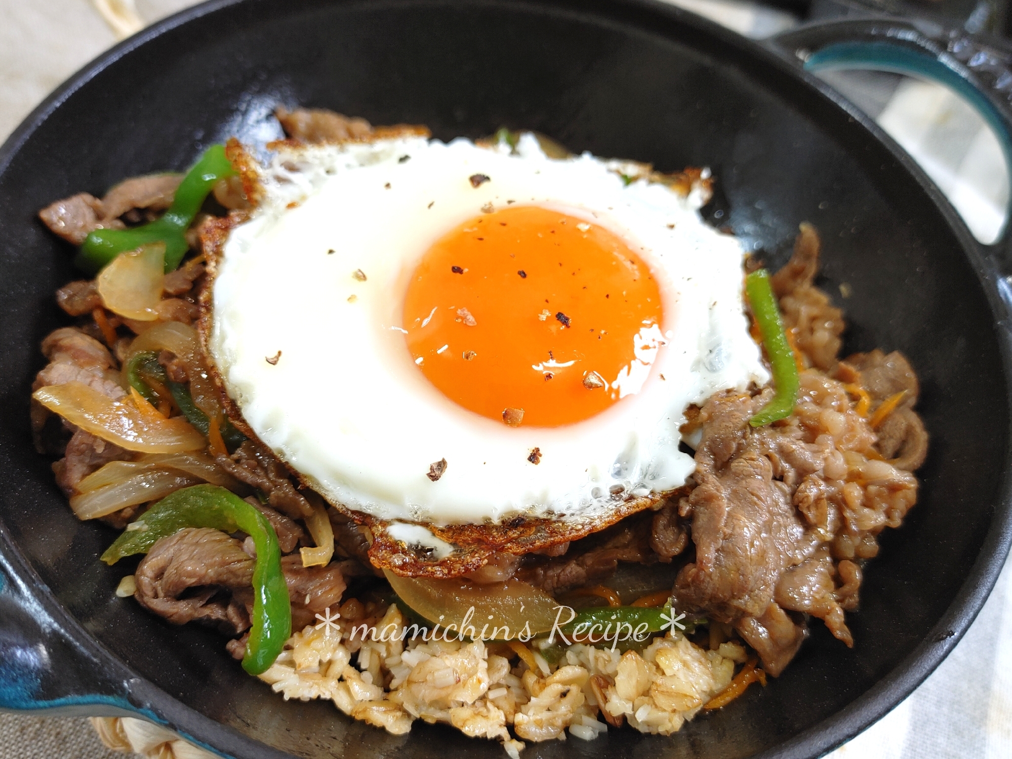 オートミールDe〜プルコギ丼