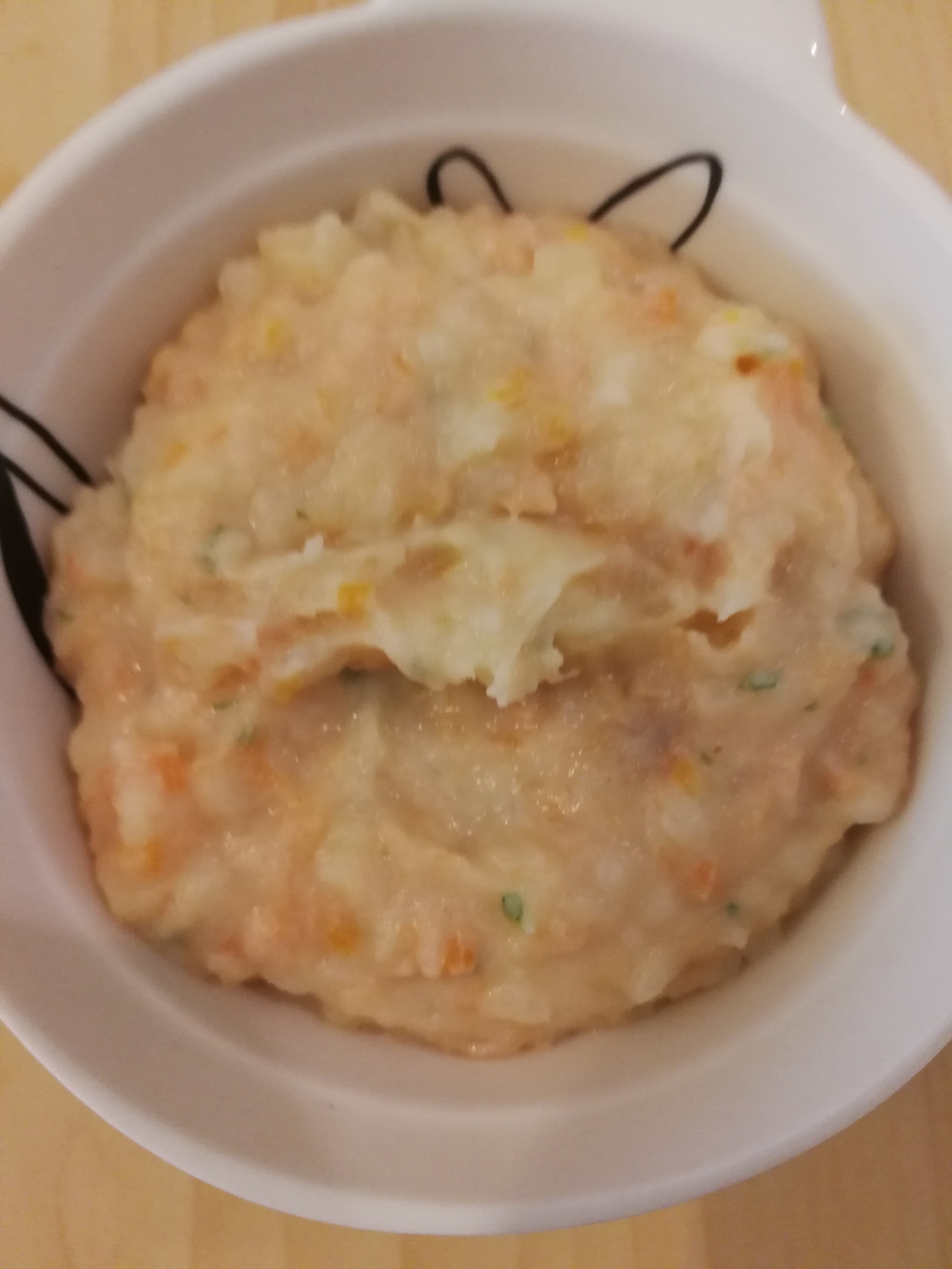 離乳食中期 鮭と野菜入りマッシュポテト レシピ 作り方 By やまもり 楽天レシピ