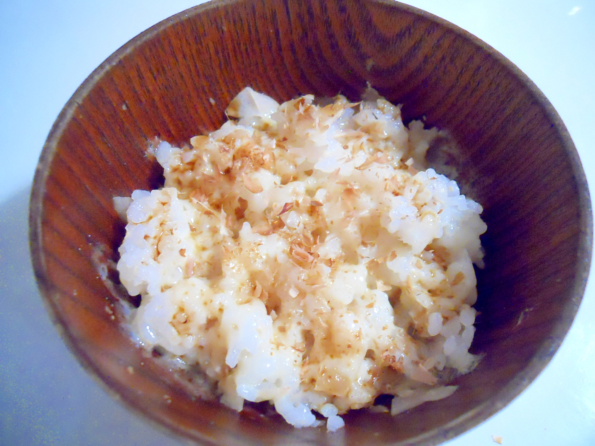 簡単にミニ丼♪　甘酢生姜でチーズご飯