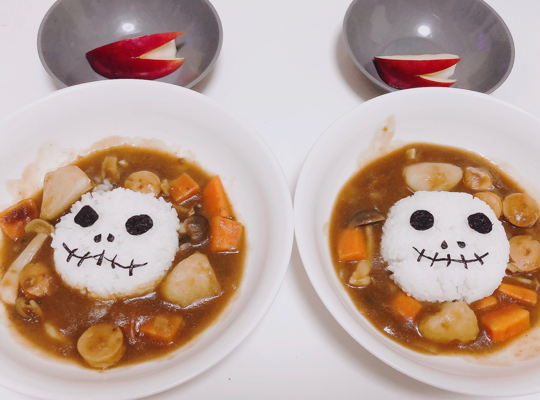 簡単　ハロウィンカレー