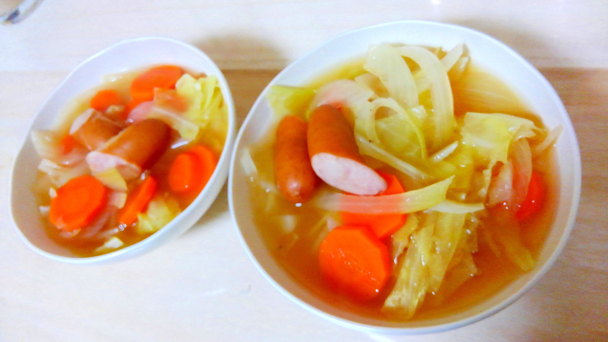 あっさり野菜スープ
