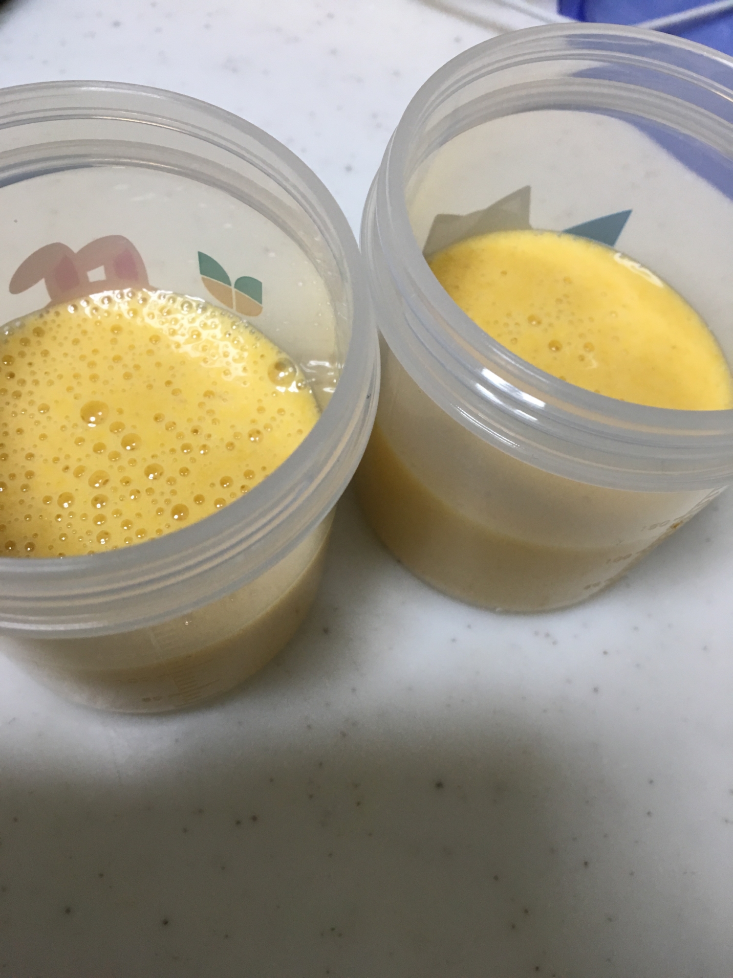 離乳食完了期☆清美オレンジとバナナの粉ミルク