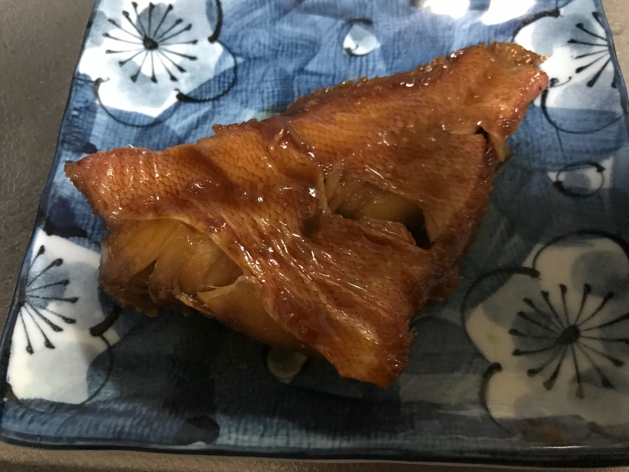 赤魚の煮付け >゜))))彡
