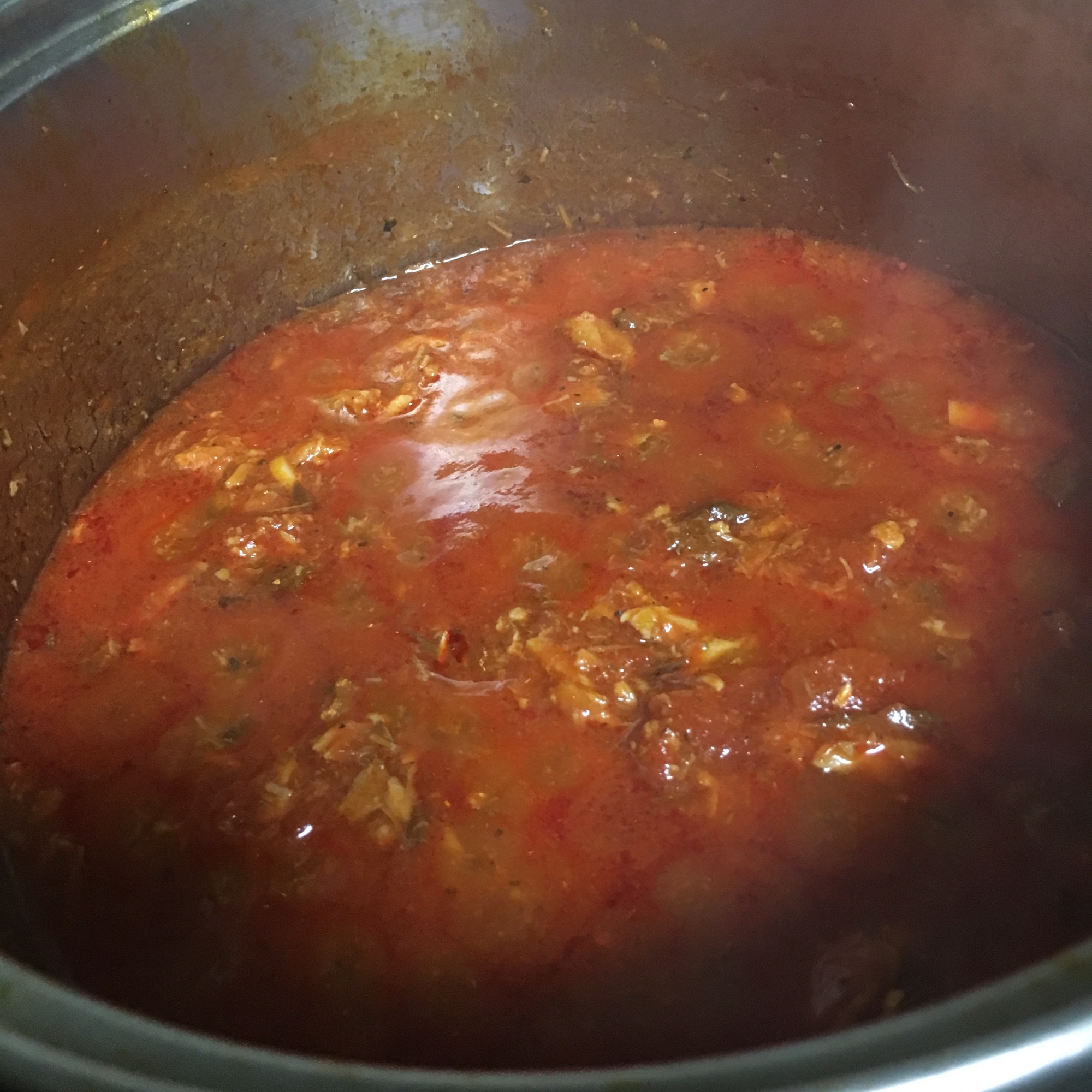 鯖缶のトマト煮
