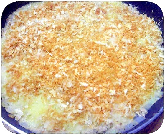 パン粉をマヨネーズで味付け 簡単揚げないコロッケ レシピ 作り方 By デラみーやん 楽天レシピ