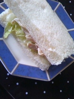 ささみ&レタス☆サンドイッチ