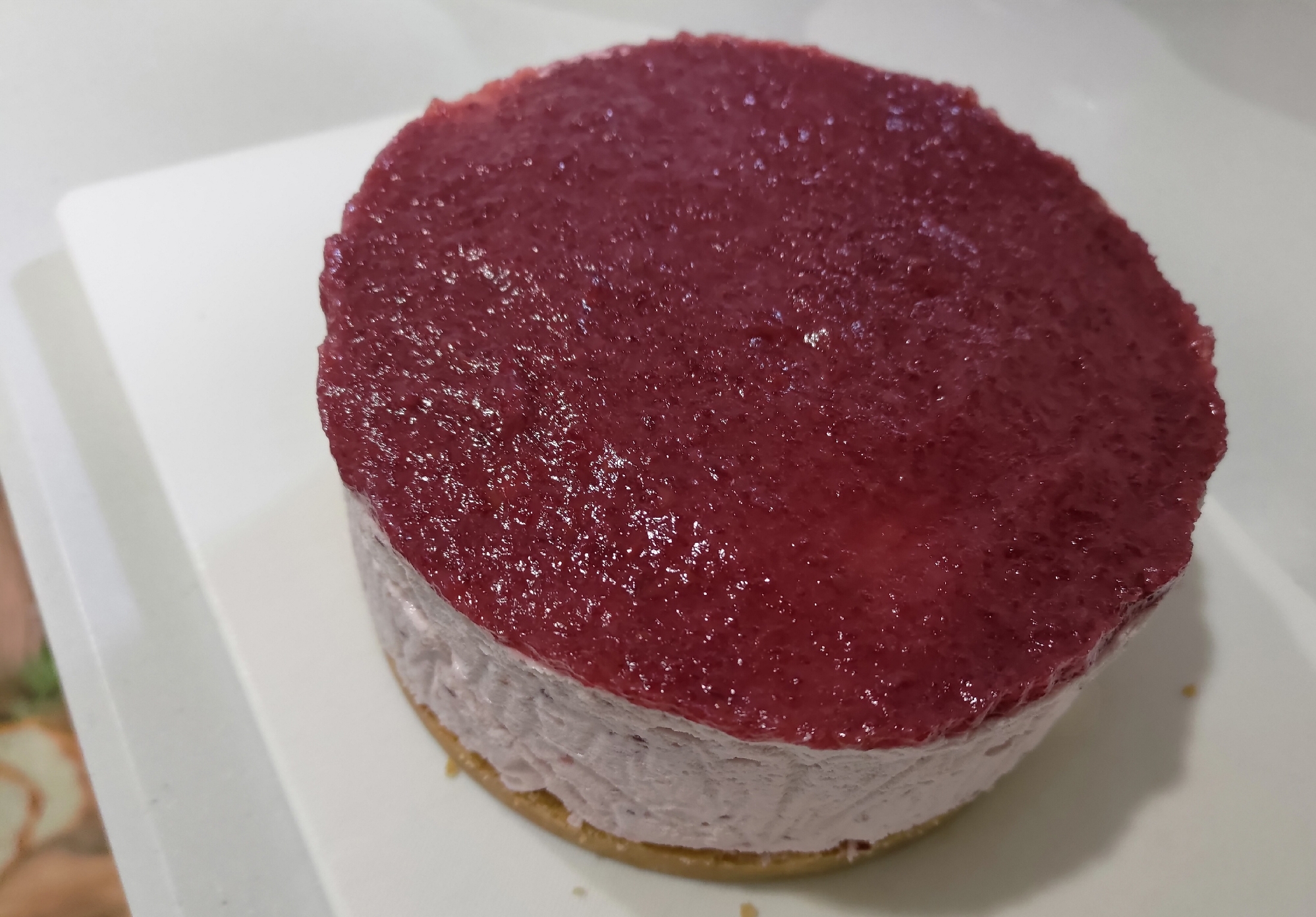 [15cm丸型]ラズベリームースケーキ