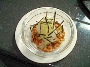 いつもの納豆! 夏バージョン