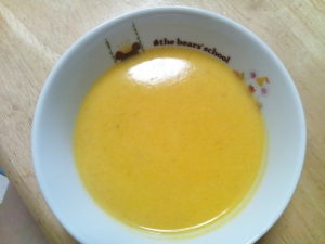 自然な甘味♪かぼちゃスープ