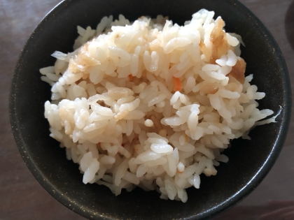 鶏ごぼうの炊き込みご飯