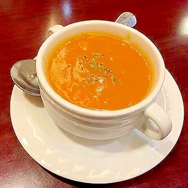 スイートコーンかぼちゃスープ