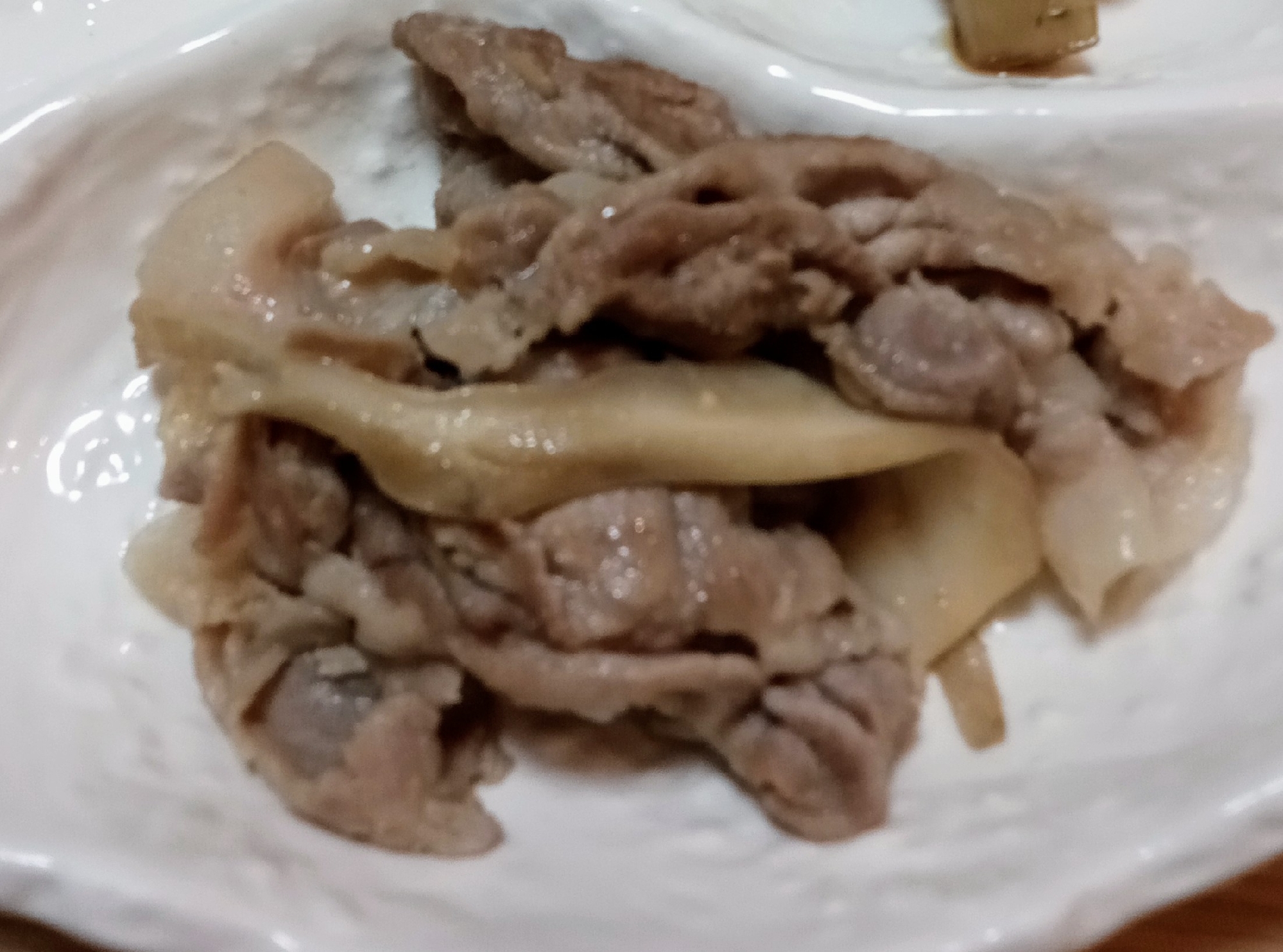 舞茸と豚肉の味噌炒め