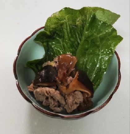 舞茸と豚肉の中華炒め（五香粉入り）