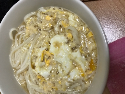 お汁の代わりに★玉子うどん(*^^*)