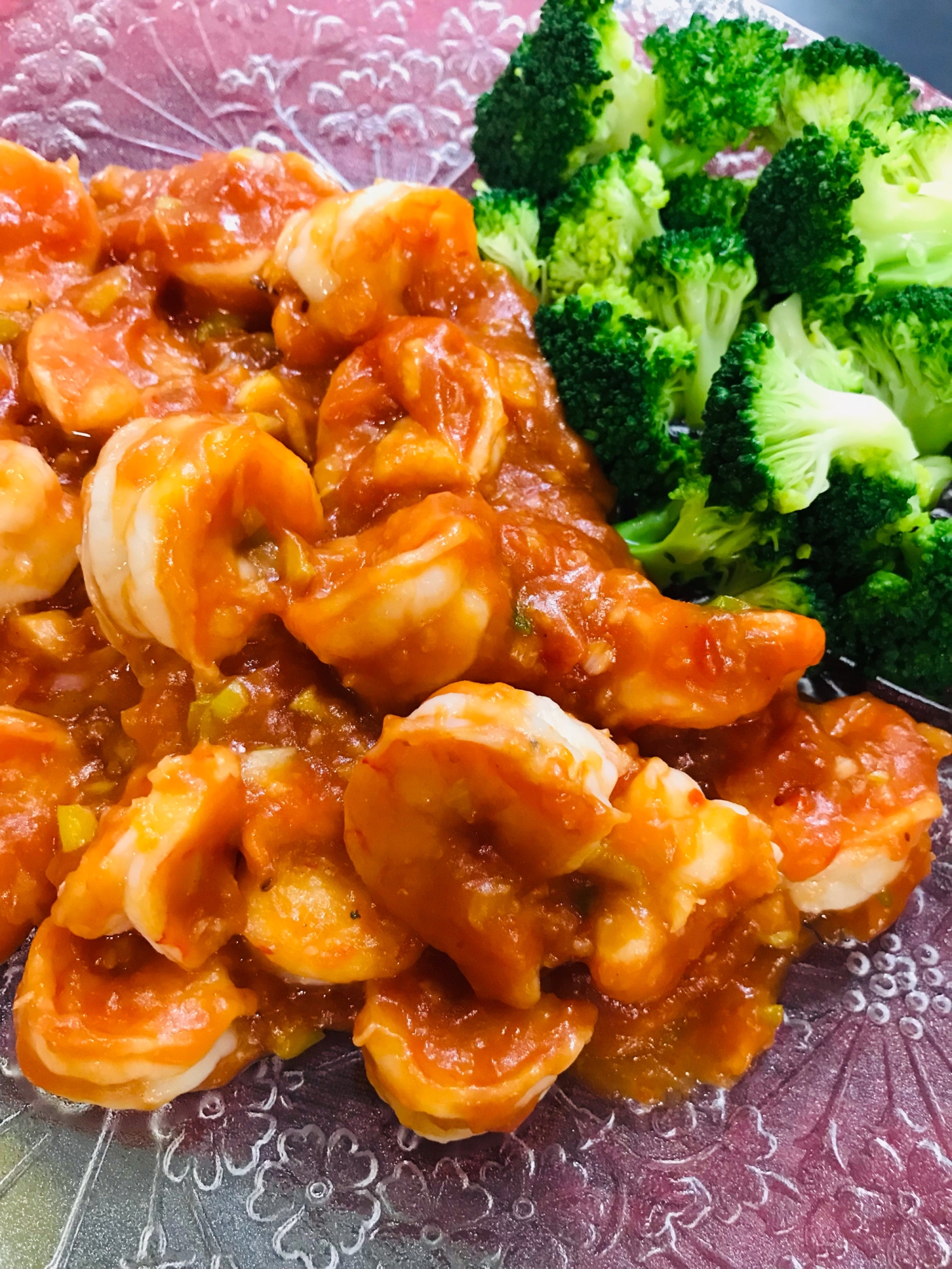 ブラックタイガーのエビチリ*ケチャップで簡単に…