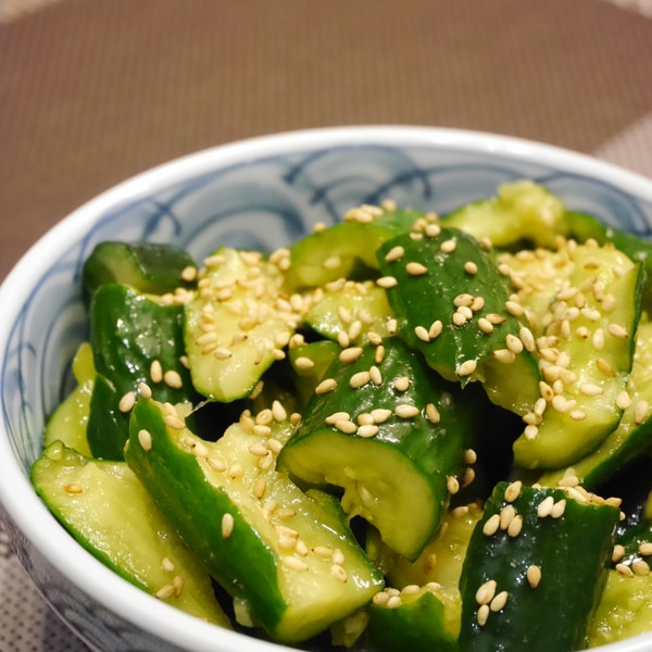 きゅうりの浅漬け めんつゆ ゴマ油 レシピ 作り方 By Yunachi 楽天レシピ きゅうりの浅漬け めんつゆ ゴマ油 レシピ 作り方 By Yunachi 楽天レシピ