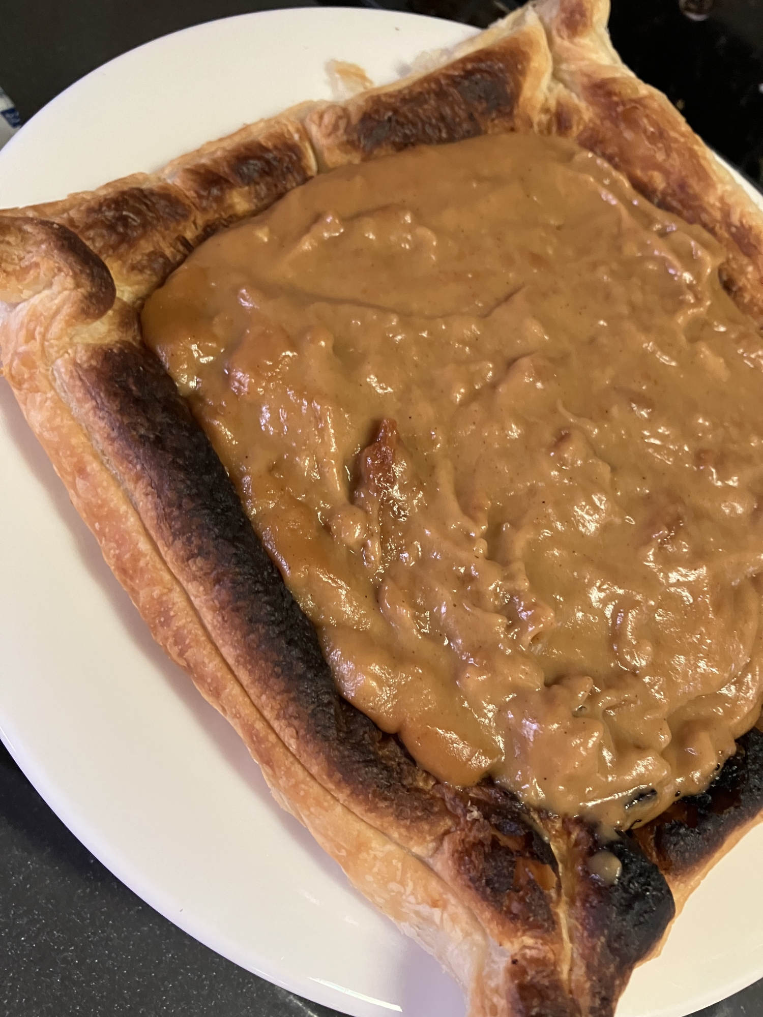 バタースコッチシナモンパイ