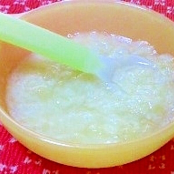 離乳食初期 りんごパン粥 レシピ 作り方 By はな 楽天レシピ 離乳食初期 りんごパン粥 レシピ 作り方 By はな 楽天レシピ